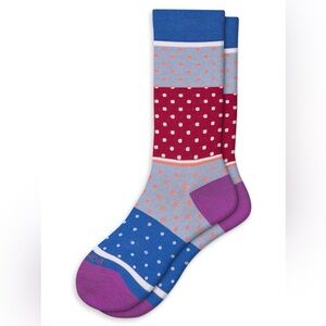 NWOT BOMBAS Lightweight Honeycomb Blocked Calf Socks